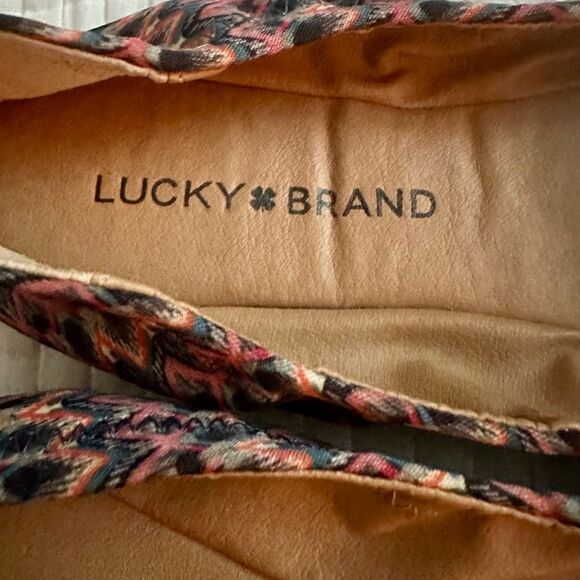 Lucky Brand Echo, Multicolor Ballet Flats. - Picture 2 of 7